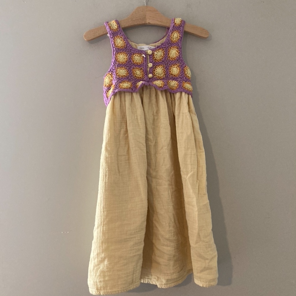 $23 ADD ON zara dress crochet granny hanna andersson mini boden quincy mae